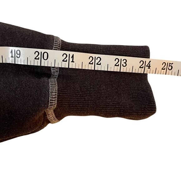 Ariat Women's Size M Brown Zip Up Hoodie Studded with Contrast Thread Raw Edge - Picture 6 of 9